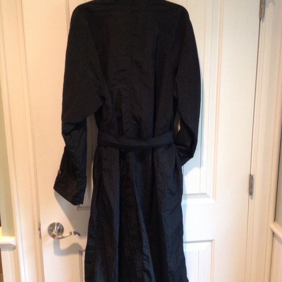 Kenneth Barnard Mens Black Trench M - Picture 3 of 7